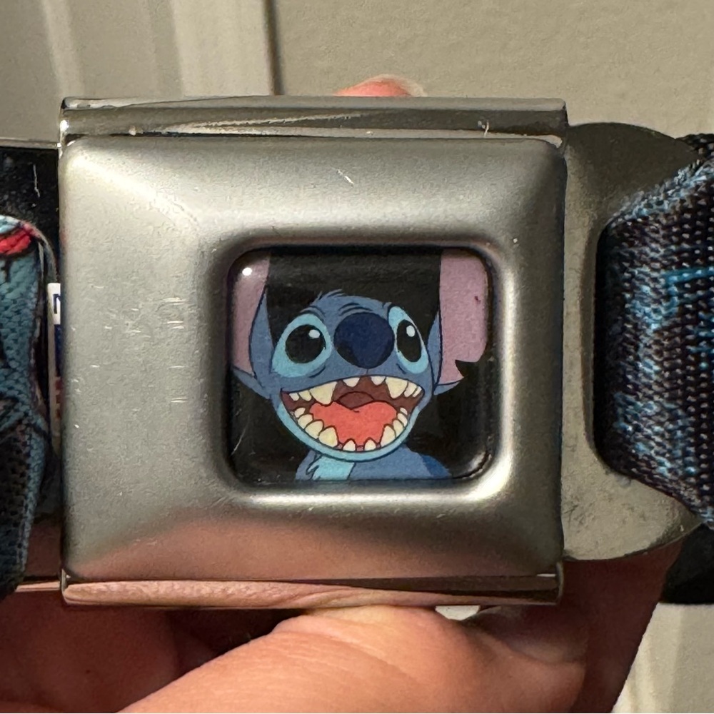 Stitch Character Seatbelt Belt Buckle